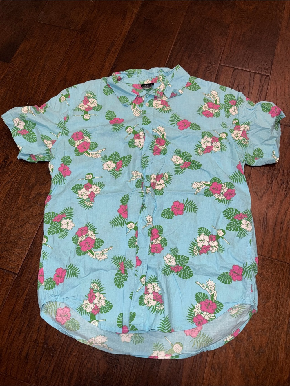 Rick and Morty Hawaiian shirt